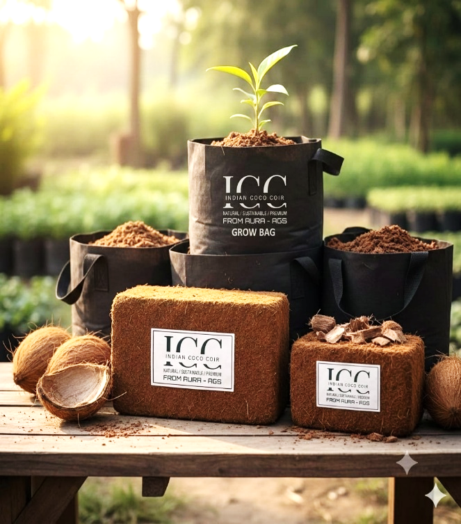 Aura Indian coco coir product collection
